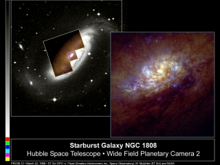 Starburst Galaxy NGC 1808