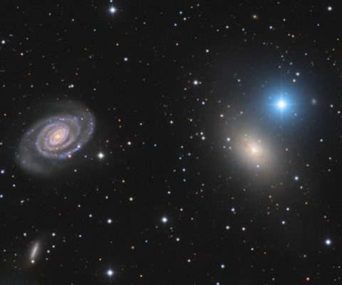 Az NGC5363 és NGC5364 galaxis páros – Az NGC5363 galaxis csoport